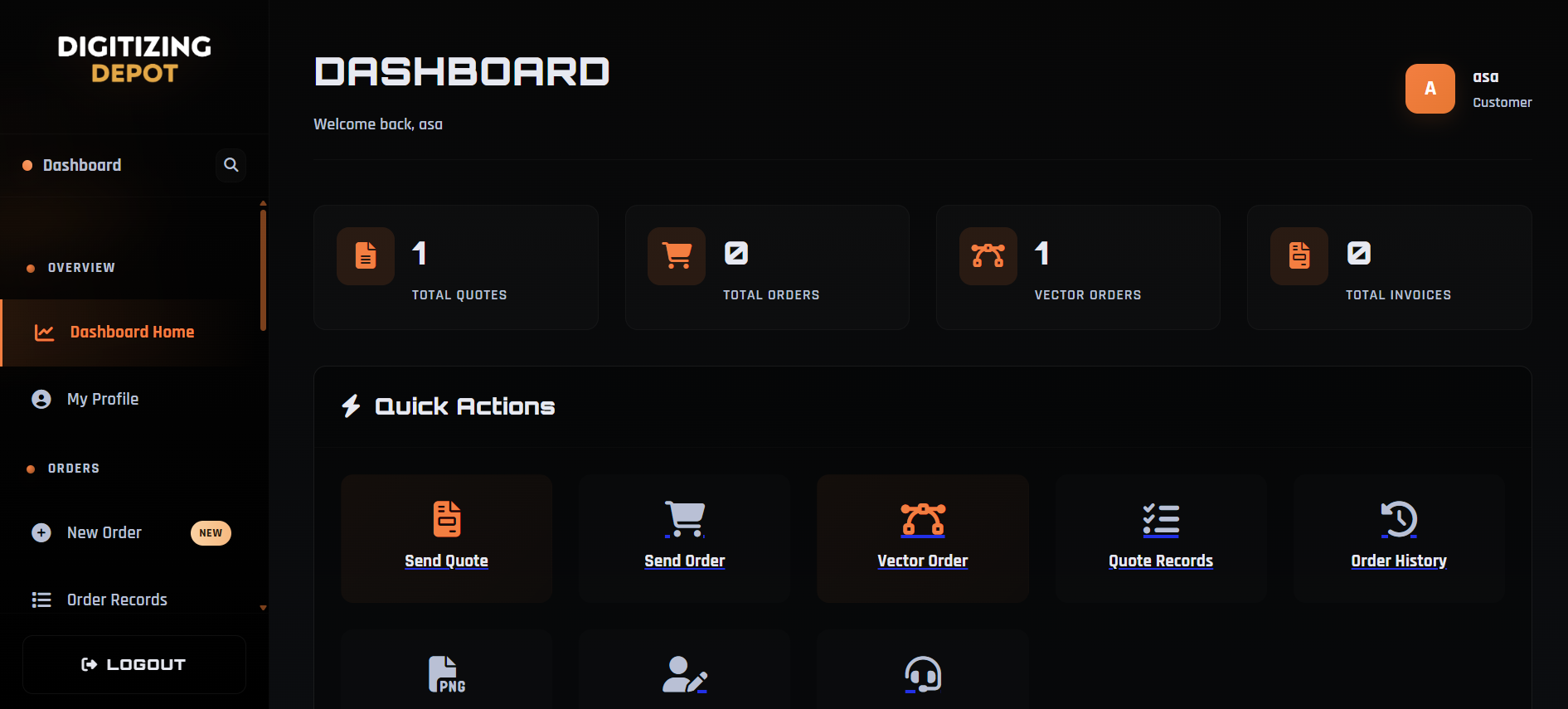 Admin Dashboard